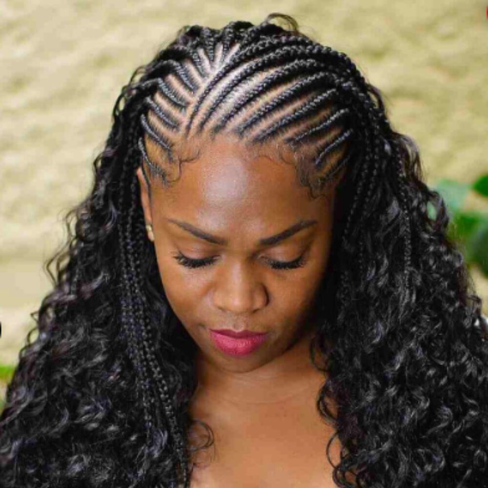 32" Fulani Boho Box Braids 360 Ultra Soft HD Lace Wig